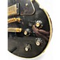 Vintage 1970s Aspen Les Paul Black and Gold Solid Body Electric Guitar
