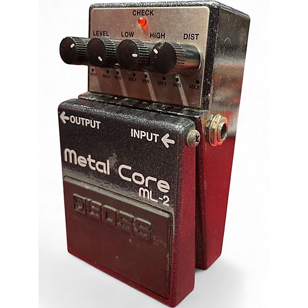 Used BOSS ML2 Metal Core Distortion Effect Pedal