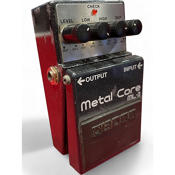 Used BOSS ML2 Metal Core Distortion Effect Pedal