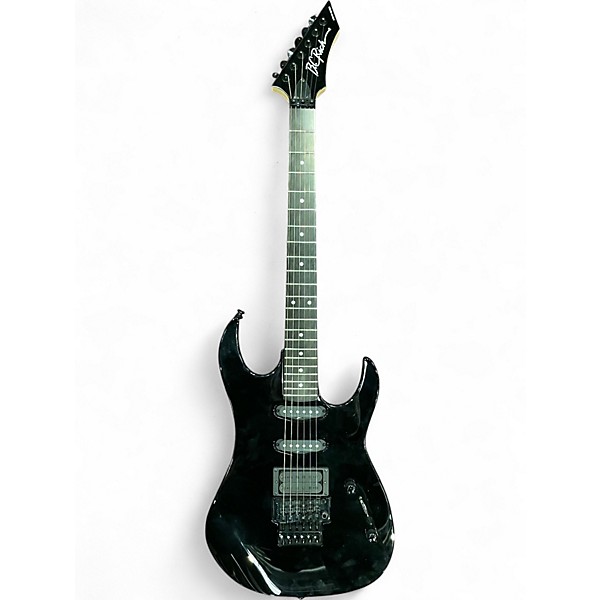 Used B.C. Rich ST3 RETRO II Black Solid Body Electric Guitar