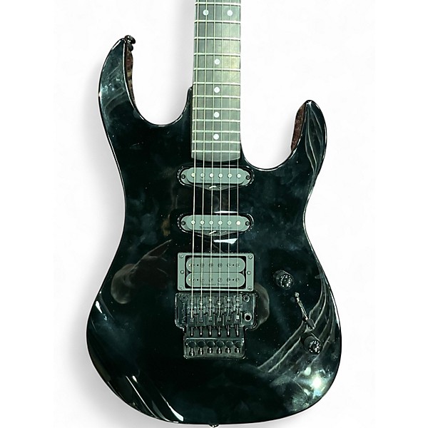 Used B.C. Rich ST3 RETRO II Black Solid Body Electric Guitar