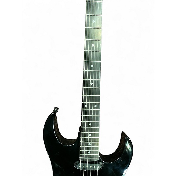 Used B.C. Rich ST3 RETRO II Black Solid Body Electric Guitar