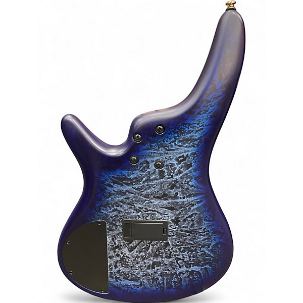 Used Ibanez SR300EDX Cosmic Blue Frozen Matte Electric Bass Guitar