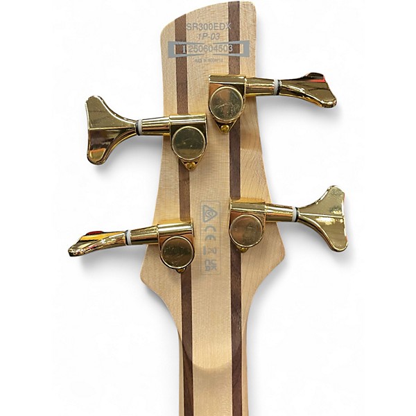 Used Ibanez SR300EDX Cosmic Blue Frozen Matte Electric Bass Guitar