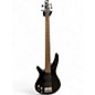 Used Ibanez SR305DX Left Handed Black Electric Bass Guitar thumbnail