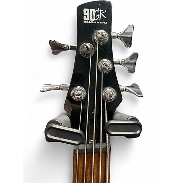 Used Ibanez SR305DX Left Handed Black Electric Bass Guitar