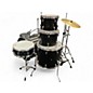 Used Sound Percussion Labs 5 Piece UNITY II Black Onyx Glitter Drum Kit