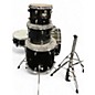 Used Sound Percussion Labs 5 Piece UNITY II Black Onyx Glitter Drum Kit