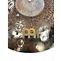 Used MEINL 18in Byzance Dual Crash Cymbal