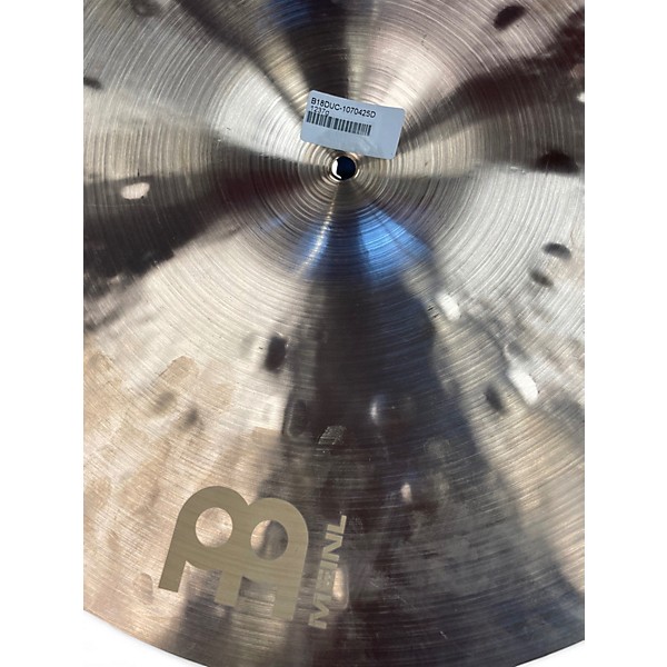 Used MEINL 18in Byzance Dual Crash Cymbal