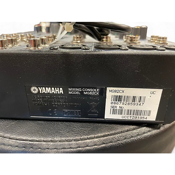 Used Yamaha MG82CX Unpowered Mixer