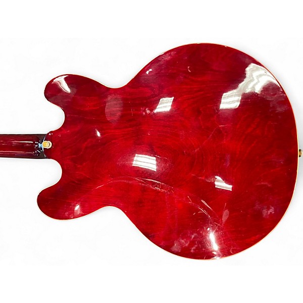 Used Epiphone Riviera P93 Heritage Cherry Hollow Body Electric Guitar