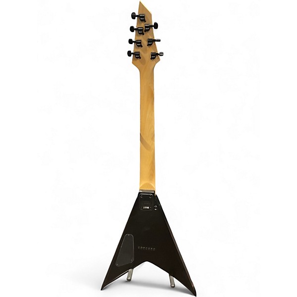 Used Jackson JS22-7 KING V Black Solid Body Electric Guitar