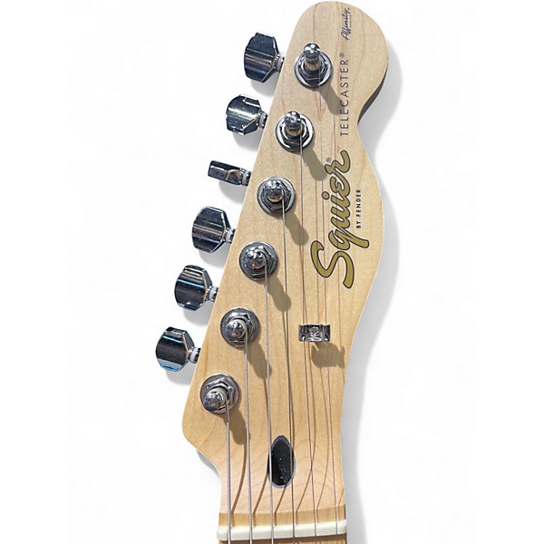 Used Squier Affinity Telecaster Alpine White Solid Body Electric Guitar
