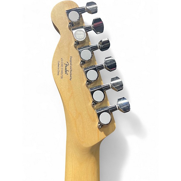 Used Squier Affinity Telecaster Alpine White Solid Body Electric Guitar