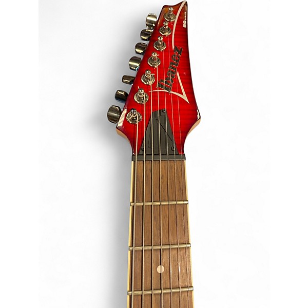 Used Ibanez RG7321FM Red Solid Body Electric Guitar
