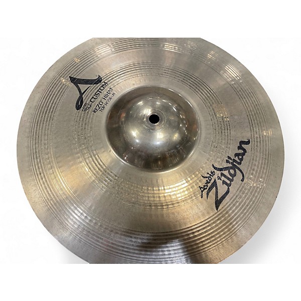 Used Zildjian 14in A Custom Rezo Hi Hat Pair Cymbal