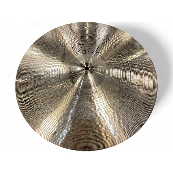 Used Paiste 18in FULL CRASH Cymbal