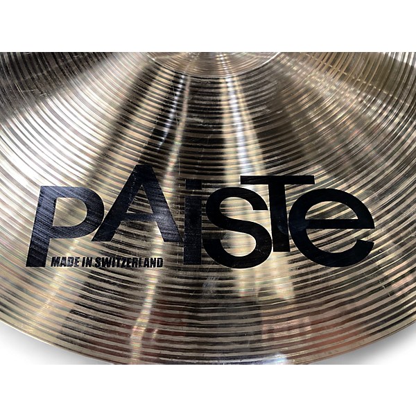 Used Paiste 18in FULL CRASH Cymbal