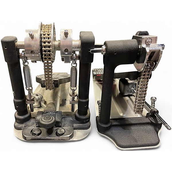 Used DW 9000 Series Double Double Bass Drum Pedal