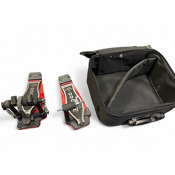 Used DW 5000 Series Double Double Bass Drum Pedal