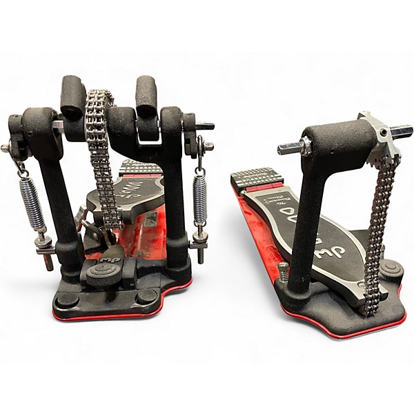 Used DW 5000 Series Double Double Bass Drum Pedal