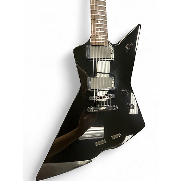 Used Harley Benton EX-84 Black Solid Body Electric Guitar