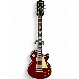 Used Epiphone Les Paul Standard Plus Pro Cherry Solid Body Electric Guitar
