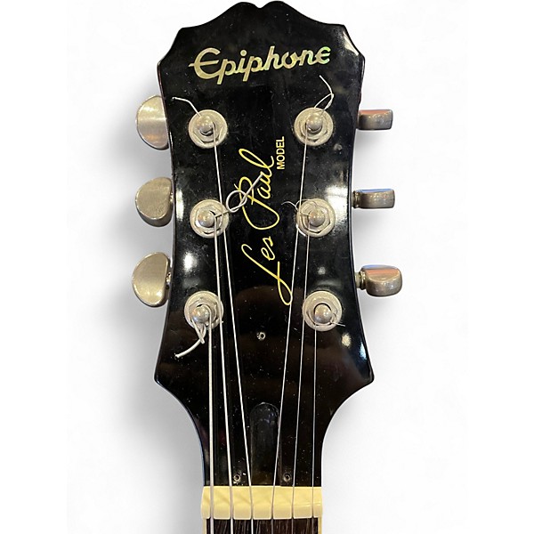 Used Epiphone Les Paul Standard Plus Pro Cherry Solid Body Electric Guitar