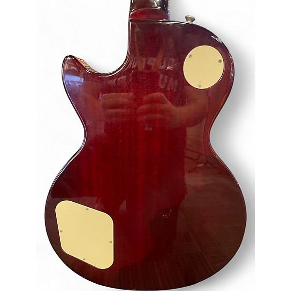 Used Epiphone Les Paul Standard Plus Pro Cherry Solid Body Electric Guitar