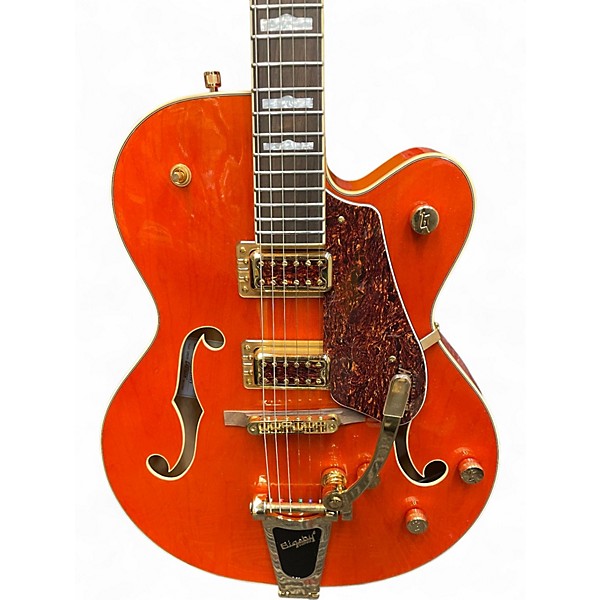 Used Gretsch Guitars G5420TG-50S Orange Hollow Body Electric Guitar
