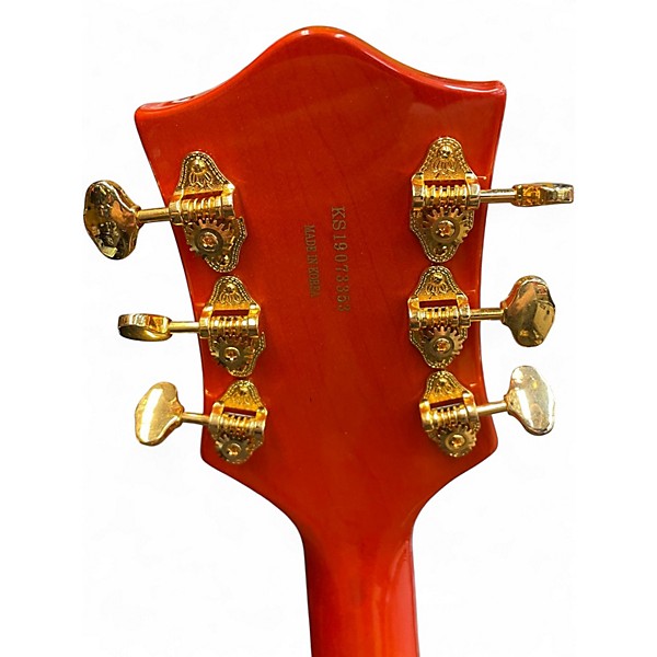 Used Gretsch Guitars G5420TG-50S Orange Hollow Body Electric Guitar