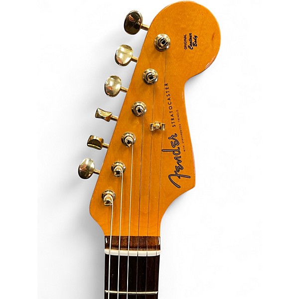 Used Fender Artist Series John Mayer Stratocaster Sunburst Solid Body Electric Guitar