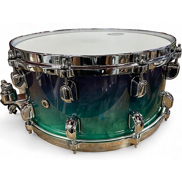 Used TAMA 15X6.5 Starclassic Snare Nebula Mappa Burl Fade Drum