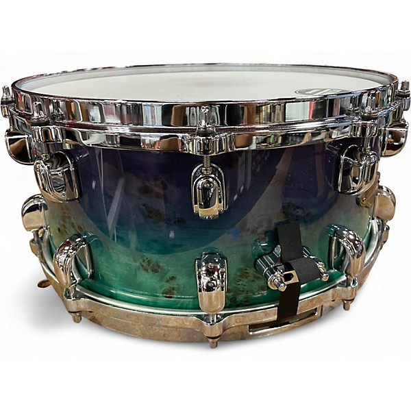 Used TAMA 15X6.5 Starclassic Snare Nebula Mappa Burl Fade Drum