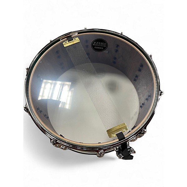 Used TAMA 15X6.5 Starclassic Snare Nebula Mappa Burl Fade Drum