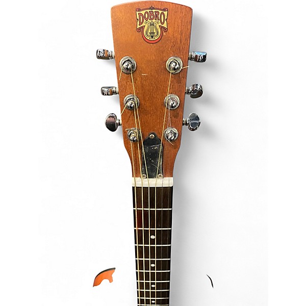 Used Dobro Hound Dog Deluxe Round Neck Natural Resonator Guitar