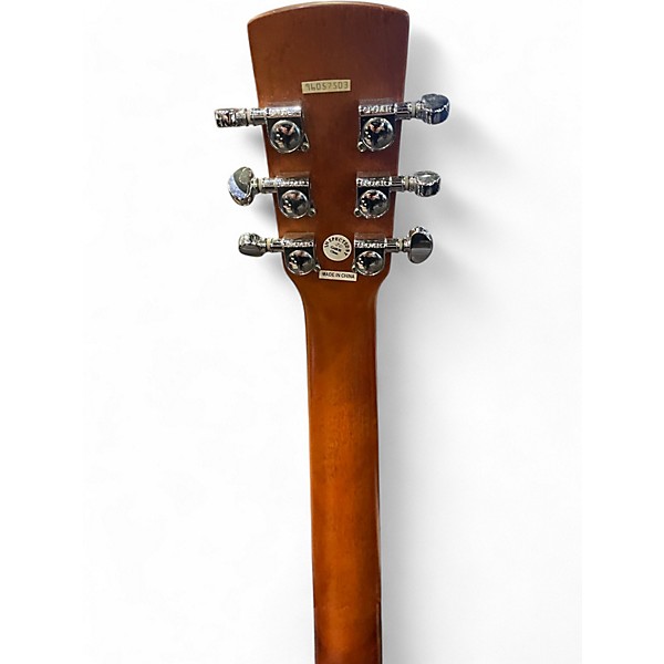 Used Dobro Hound Dog Deluxe Round Neck Natural Resonator Guitar