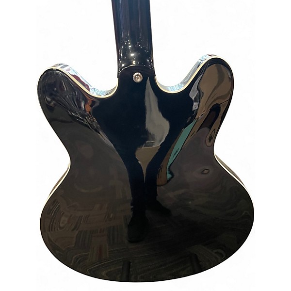 Used VOX Bobcat Black Hollow Body Electric Guitar
