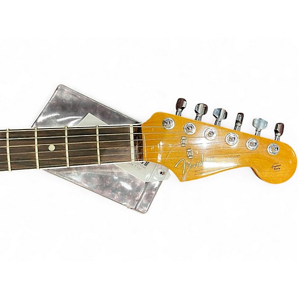 Used Fender Jaguar HH 2 Tone Sunburst Solid Body Electric Guitar