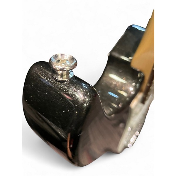 Used Yamaha EG112C 2 Tone black and white Solid Body Electric Guitar