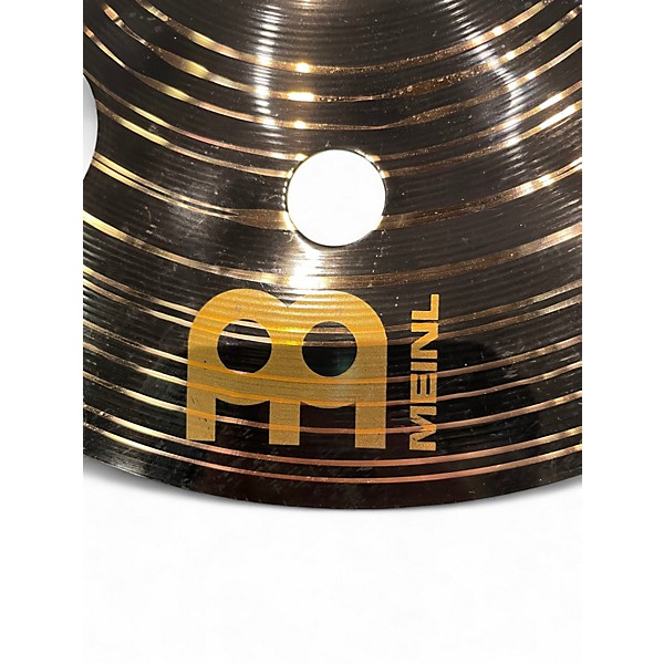 Used MEINL 12in custom dark trash splash Cymbal