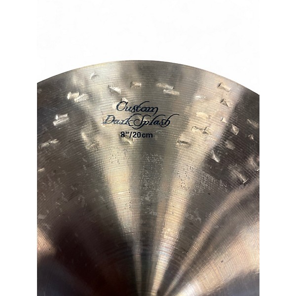 Used Zildjian 8in K Custom Dark Splash Cymbal