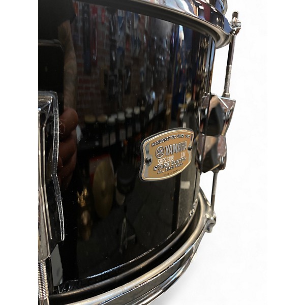 Used Yamaha 13X8 Stage Custom Snare Black Drum