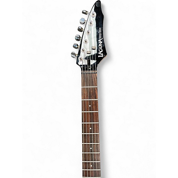 Used Laguna LE122 3 Color Sunburst Solid Body Electric Guitar