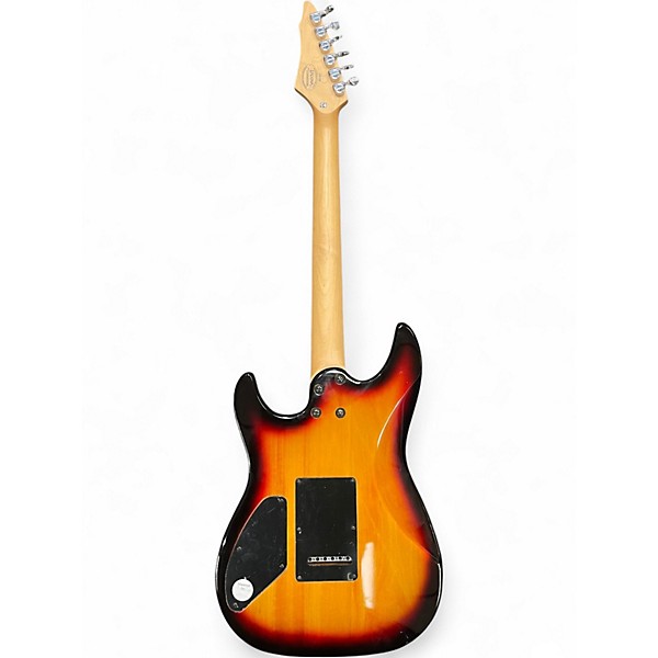 Used Laguna LE122 3 Color Sunburst Solid Body Electric Guitar