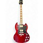 Used Epiphone SG Pro Red Solid Body Electric Guitar thumbnail