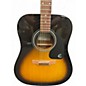 Used Epiphone PRO-1 2 Color Sunburst Acoustic Guitar