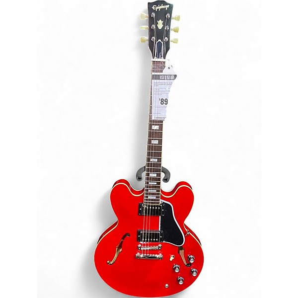 Used Epiphone 1962 ES-335 Reissue Sixties Cherry Hollow Body Electric Guitar
