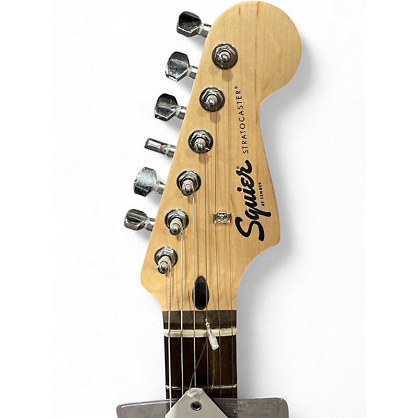Used Squier Standard Stratocaster Blue Solid Body Electric Guitar